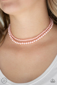 Ladies Choice - Pink Paparazzi Choker Necklace