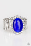 Laguna Luxury - Blue Paparazzi Ring