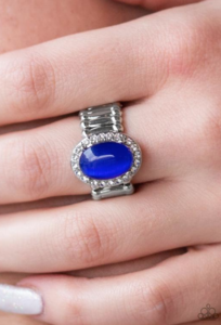 Laguna Luxury - Blue Paparazzi Ring