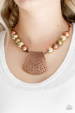 Large and In Charge Multi - Copper Paparazzi Necklace