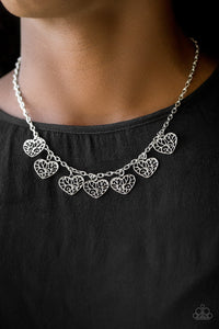 Less Is Amour - Silver Paparazzi Necklace