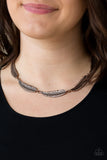 Light Flight - Copper Paparazzi Necklace