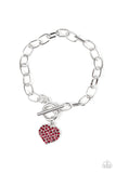 Lots of Love - Red Paparazzi Bracelet