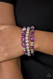 Malibu Marina - Purple Paparazzi Bracelet