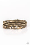 Metal Movement - Brass Paparazzi Bracelet