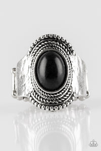 Modern Mesa - Black Paparazzi Ring