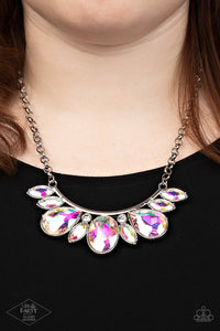 Never SLAY Never - Multi / Iridescent Paparazzi Necklace Set