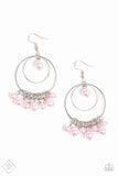 New York Attraction - Pink Paparazzi Earrings