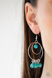 New York Attraction - Green Paparazzi Earrings