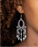 Not the Only Fish in the Sea - White Paparazzi Earrings