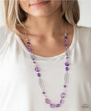 Quite Quintessence - Purple Paparazzi Necklace