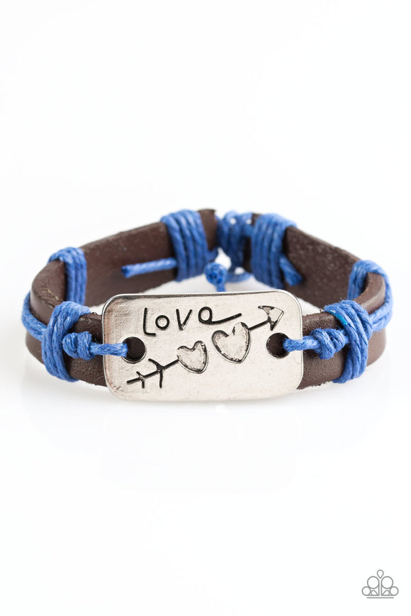 Reckless Love - Blue Paparazzi Bracelet - Urban