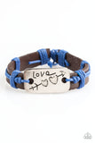 Reckless Love - Blue Paparazzi Bracelet - Urban