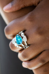 Regal Reign - Blue Paparazzi Ring