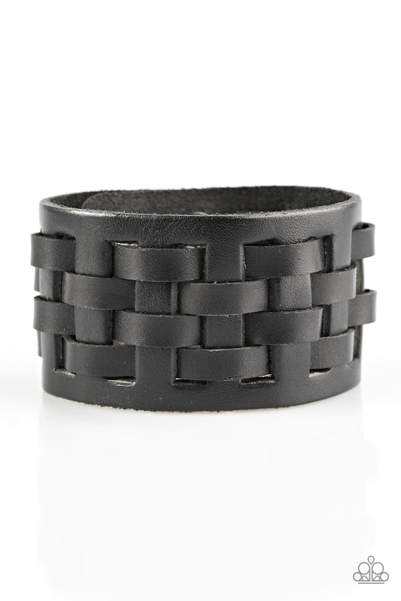 Road Hog - Black Paparazzi Bracelet - Urban