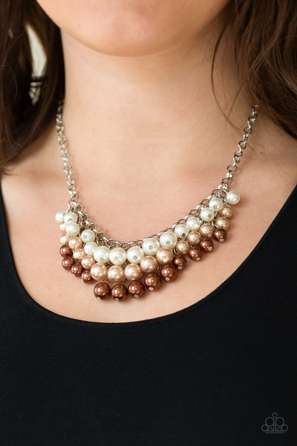 Run For The Heels - Brown Paparazzi Necklace