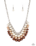 Run For The Heels - Brown Paparazzi Necklace