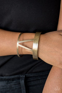 Rural Ruler - Brass Paparazzi Bracelet