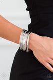 Sahara Shimmer - Silver Paparazzi Bracelet