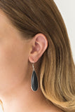 Santa Fe Skies - Black Paparazzi Earrings