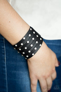 Sass Squad - Black Paparazzi Bracelet Wrap