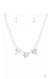 Society Socialite Pearls - White Paparazzi Necklace