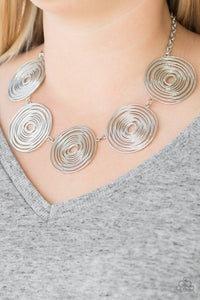 Sol Mates - Silver Paparazzi Necklace