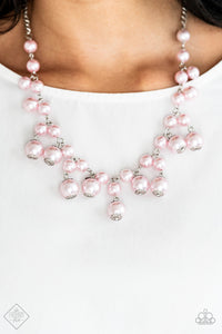 Soon To Be Mrs - Pink Paparazzi Paparazzi Necklace Set