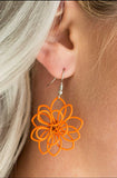 Springtime Serenity - Orange Paparazzi Earrings