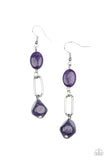 Stone Apothecary - Purple Paparazzi Earrings