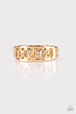 Street Cred - Gold Paparazzi Ring