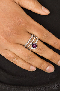 Summer Retreat - Purple Paparazzi Ring