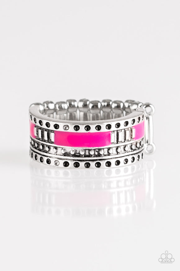 Super Summer - Pink Paparazzi Ring