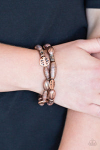 The Spice Of Wildlife - Copper Paparazzi Bracelet