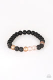 Tone Down - Brown Paparazzi Bracelet - Urban