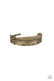 Tran-quill-ity - Brass Paparazzi Bracelet