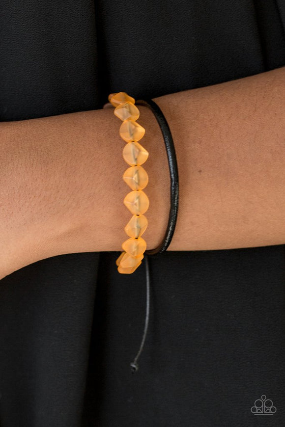 Treasure Trail - Orange Paparazzi Bracelet - Urban