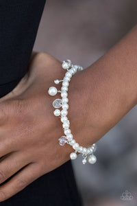 Treasure Chest Chic - White Paparazzi Bracelet