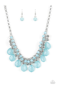 Trending Tropicana - Blue Paparazzi Necklace