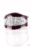 Trending Treasure - Purple Paparazzi Ring