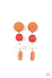 Twine Tango - Multi Paparazzi Earrings