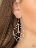 Unbreakable - Silver Paparazzi Earrings