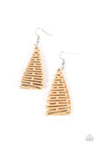 Urban Delirium - Brown Paparazzi Earrings