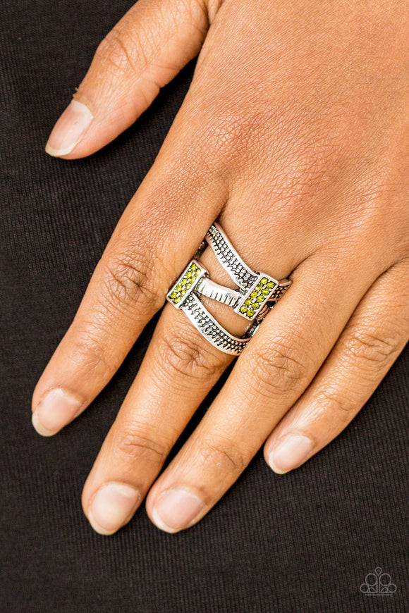 Urban Upscale - Green Paparazzi Ring