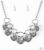 Very Valentine - Pink Paparazzi Necklace