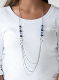 Vividly Vivid - Blue Paparazzi Necklace