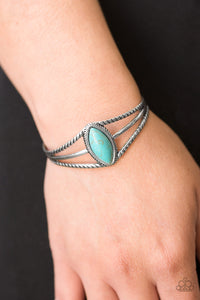 Western Wanderer - Blue Paparazzi Bracelet