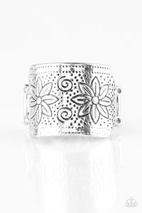 Wild Meadows - Silver Paparazzi Ring