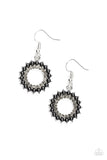 A Proper Lady - Black Paparazzi Earrings