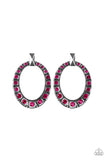 All for GLOW - Pink Paparazzi Earrings